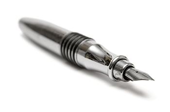 Silver Writing Pen